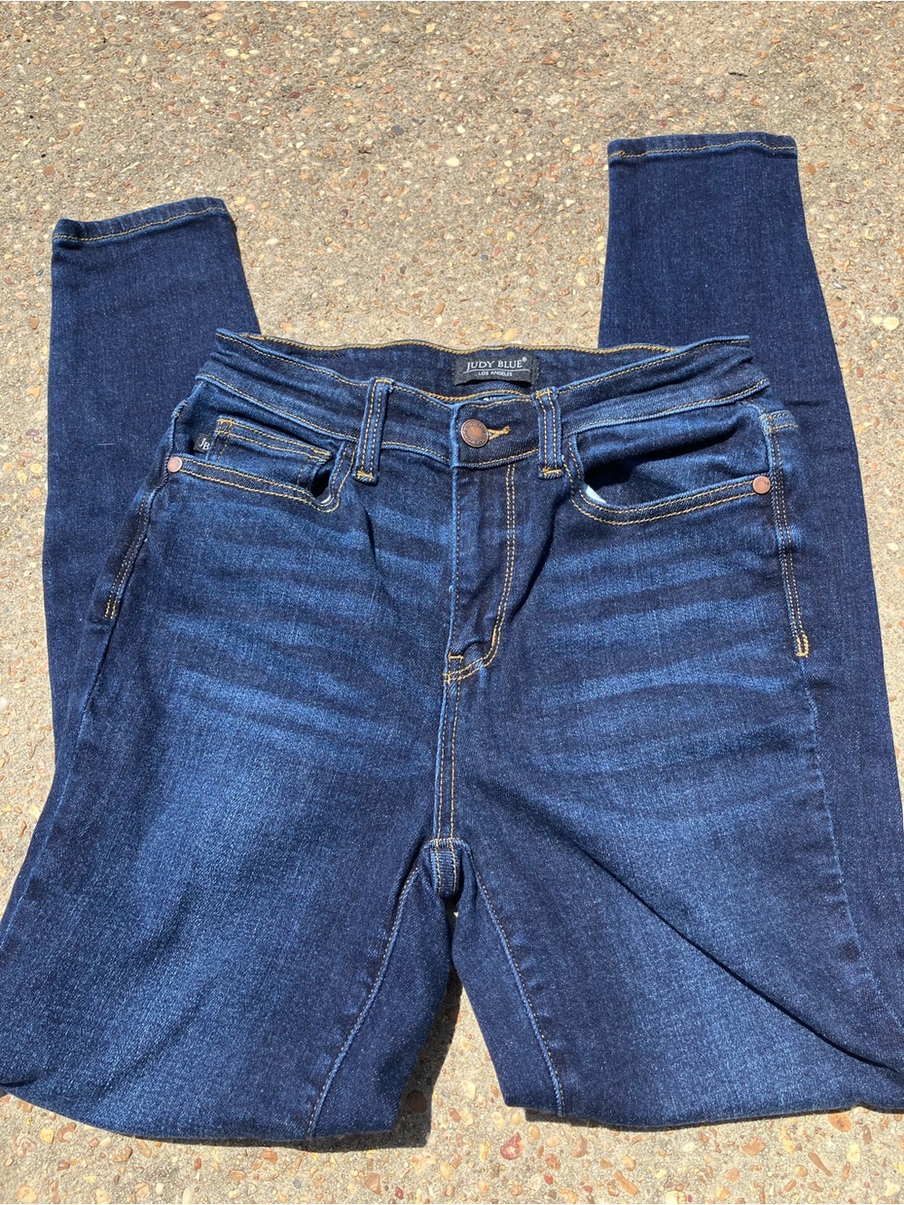 Judy Blue Dark Indigo Skinny Jeans